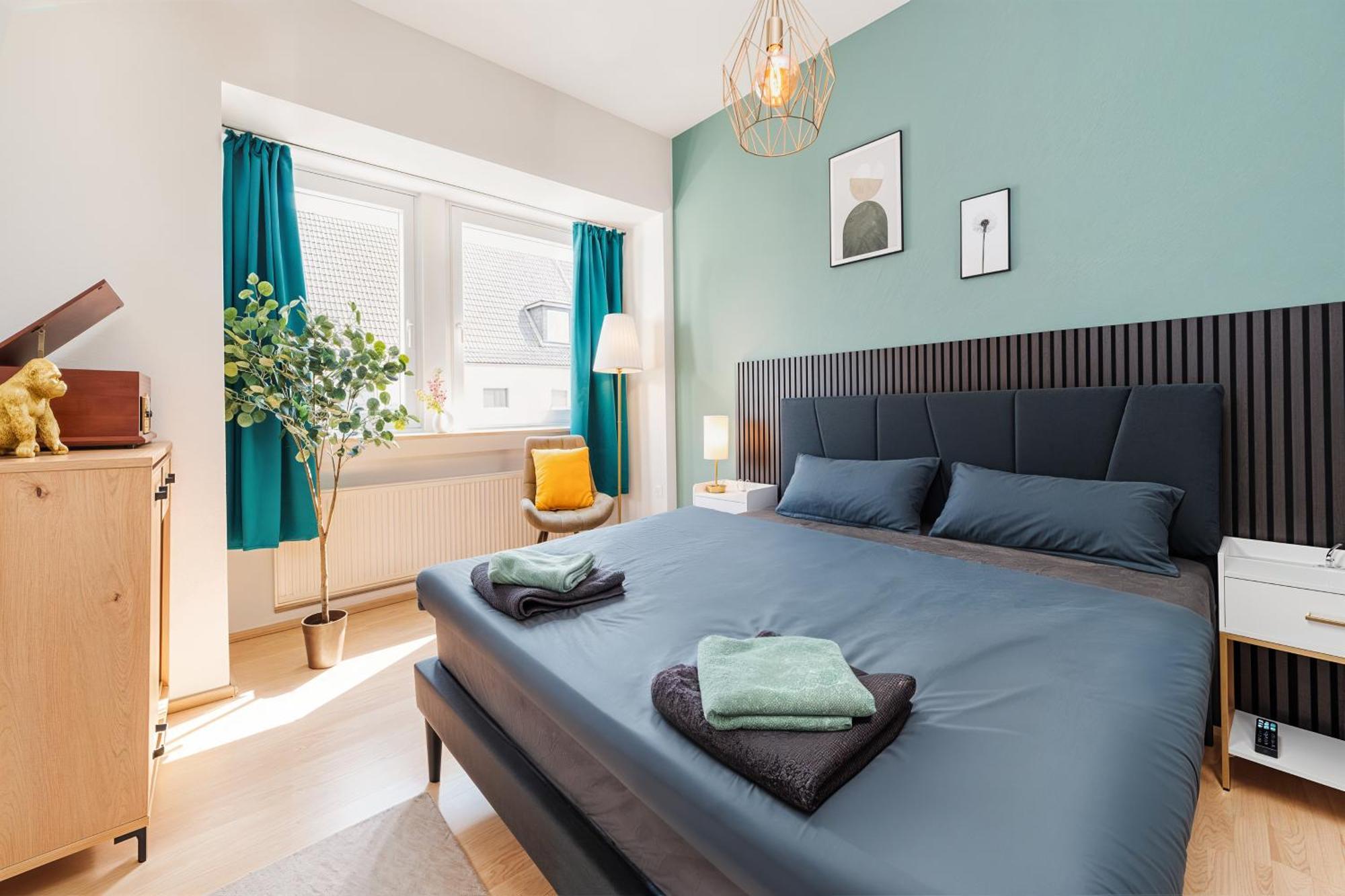 Smart Home - Essen - Perfect For 5 Guests! Central - Balcony - Netflix - Free Parking Zone 外观 照片